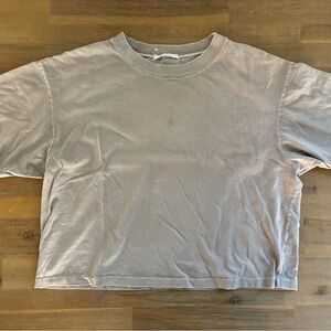 Garment Dyed Tan Women's Tshirt